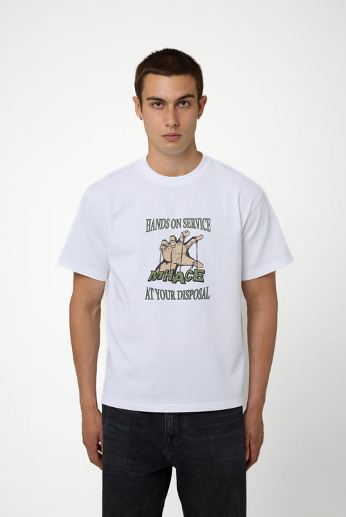 'HANDS ON SERVICE' TEE